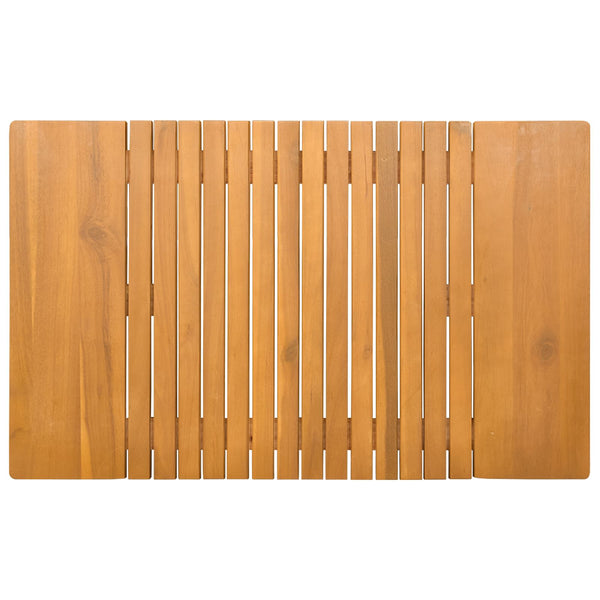 Holz Badematte Braun 81x50cm