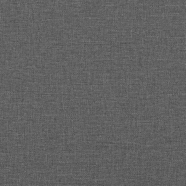 Bettgestell mit Matratze Dunkelgrau 100x200 cm