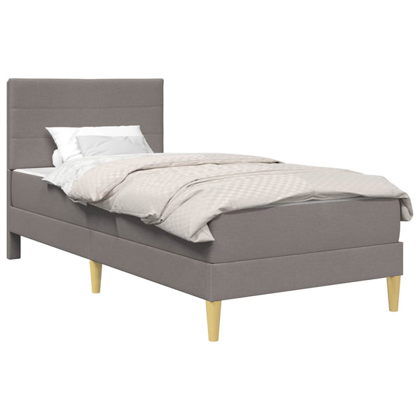 Bettrahmen Taupe 90x190 cm