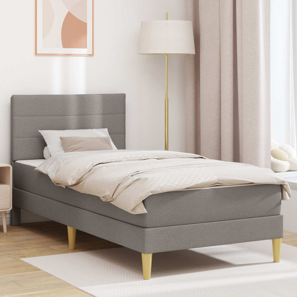 Bettrahmen Taupe 90x200 cm