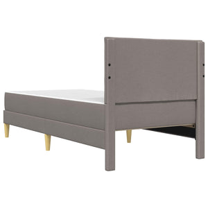 Bettrahmen Taupe 100x200 cm