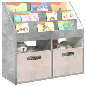 Kinderregal Beton Grau 72,5 cm