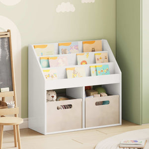 Kinderregal Weiß Hochglanz