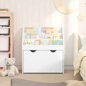 Kinderregal Weiß mit Schubladen