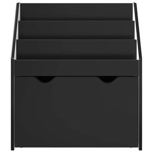Schwarzes Kinderregal 60x29,5x69cm