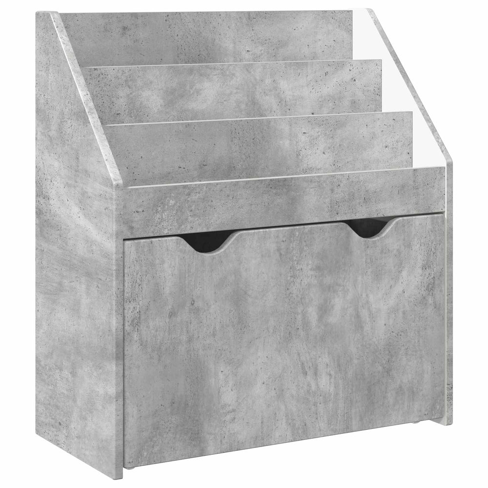Kinderregal Beton Grau 60 cm