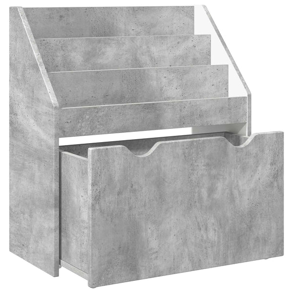 Kinderregal Beton Grau 60 cm