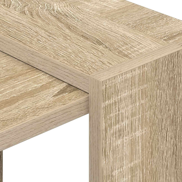 vidaXL Bibliothèque chêne Sonoma 52 x 25 x 71,5 cm, bois d'ingénierie