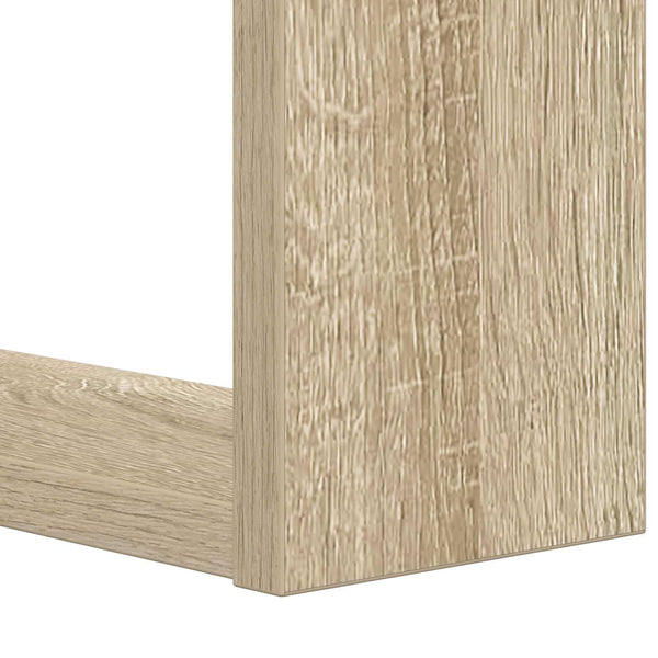 vidaXL Bibliothèque chêne Sonoma 52 x 25 x 71,5 cm, bois d'ingénierie
