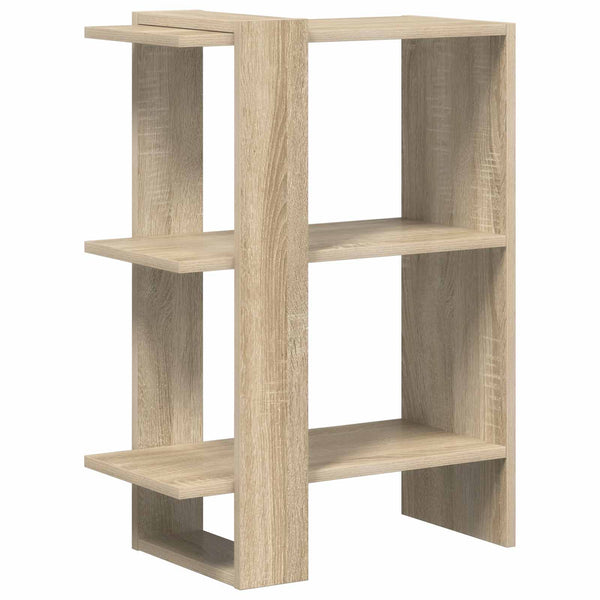 vidaXL Bibliothèque chêne Sonoma 52 x 25 x 71,5 cm, bois d'ingénierie