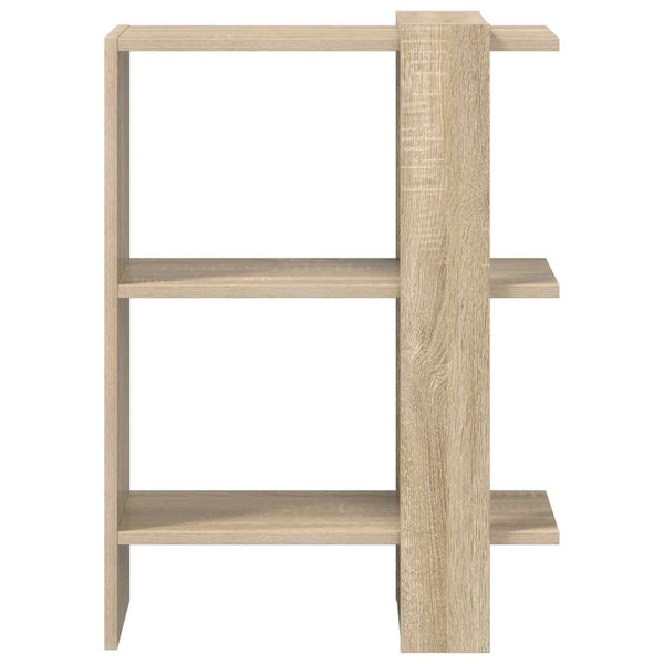 vidaXL Bibliothèque chêne Sonoma 52 x 25 x 71,5 cm, bois d'ingénierie