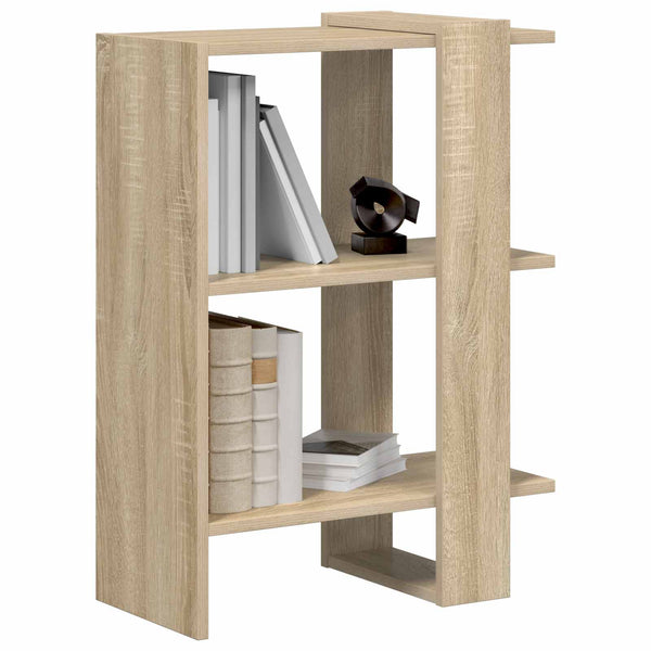 vidaXL Bibliothèque chêne Sonoma 52 x 25 x 71,5 cm, bois d'ingénierie