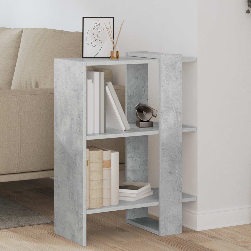 Beton Grau Bücherregal, 71,5cm