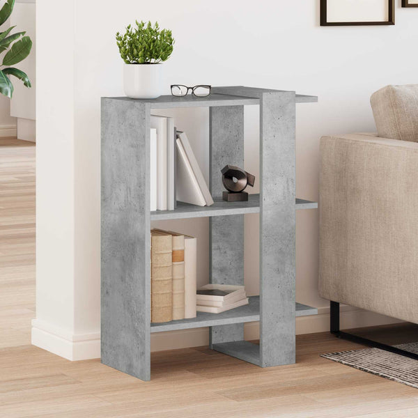 Beton Grau Bücherregal, 71,5cm