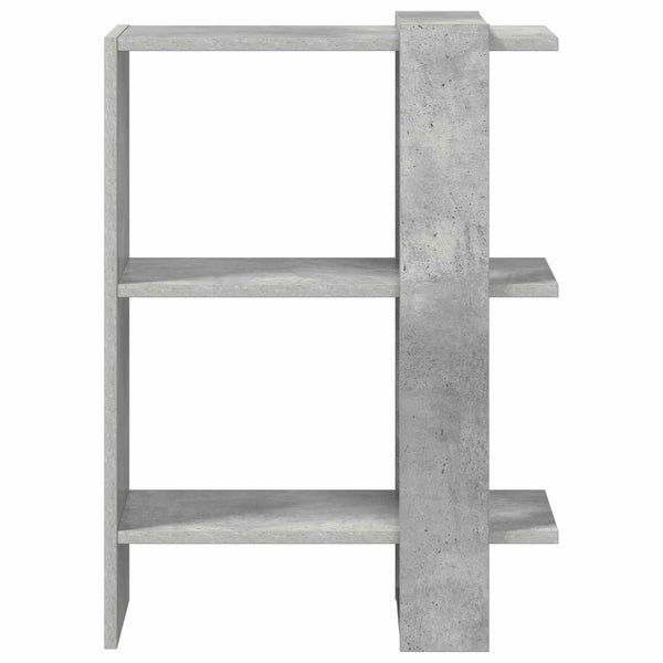 Beton Grau Bücherregal, 71,5cm