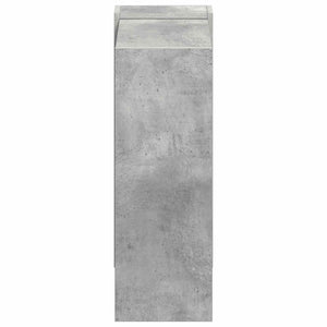 Beton Grau Bücherregal, 71,5cm