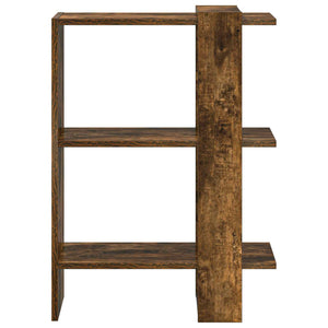 vidaXL Bibliothèque Chêne fumé 52 x 25 x 71,5 cm Bois d'ingénierie