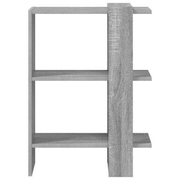 Graues Bücherregal Sonoma, 52 cm