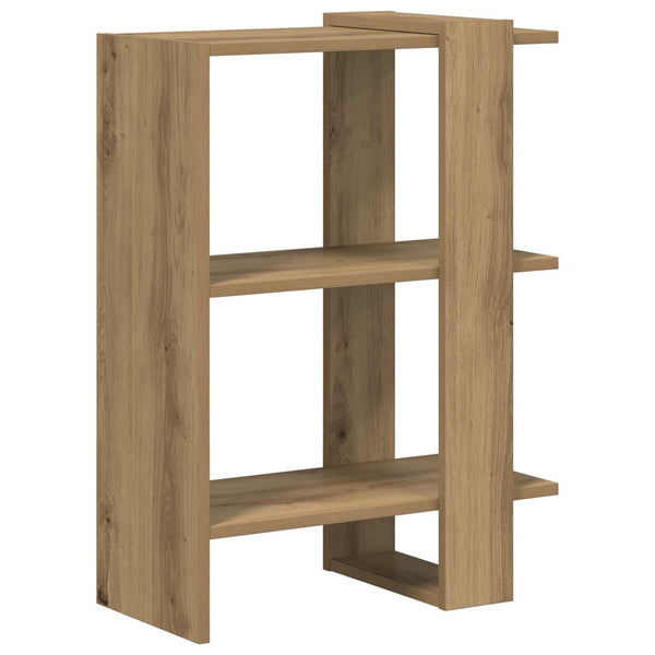 vidaXL Étagère Chêne artisan 52 x 25 x 71,5 cm Bois d'ingénierie