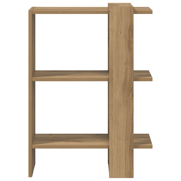 vidaXL Étagère Chêne artisan 52 x 25 x 71,5 cm Bois d'ingénierie
