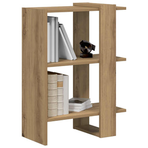 vidaXL Étagère Chêne artisan 52 x 25 x 71,5 cm Bois d'ingénierie