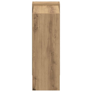 vidaXL Étagère Chêne artisan 52 x 25 x 71,5 cm Bois d'ingénierie
