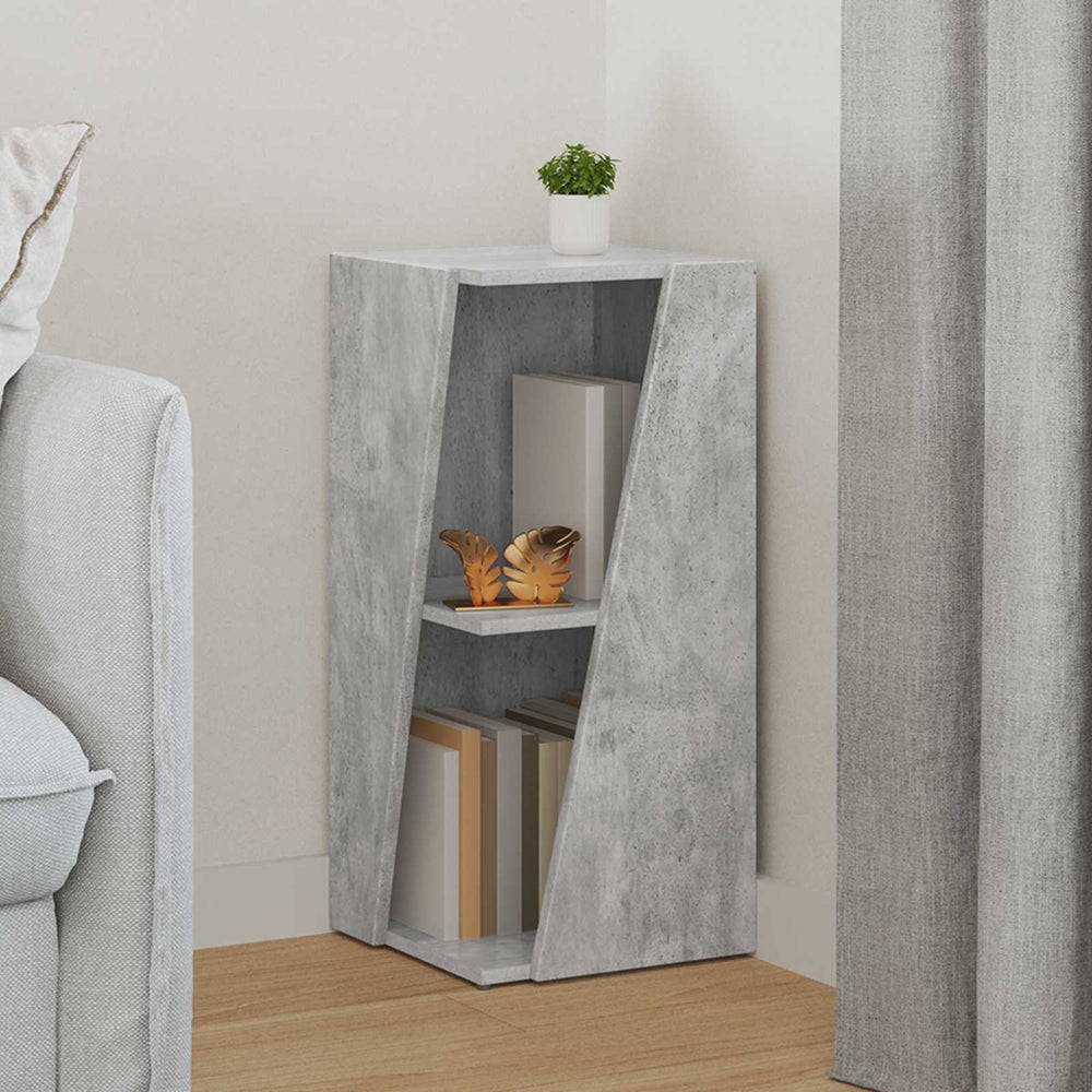 Seitenregal Beton Grau 70,5 cm
