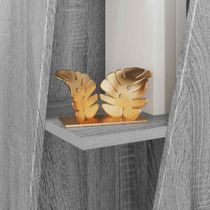 Seitenregal Sonoma Grau 70,5 cm