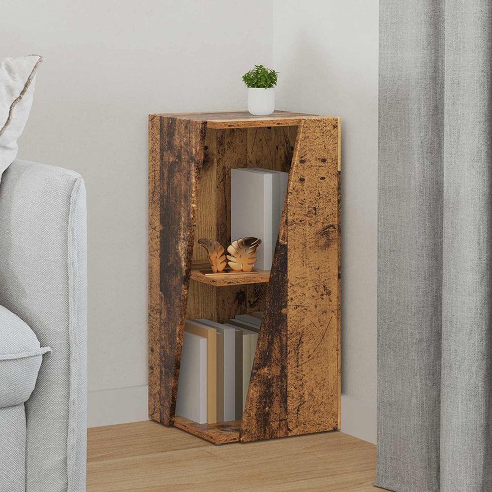 Seitenregal Altholz 33x32x70,5 cm