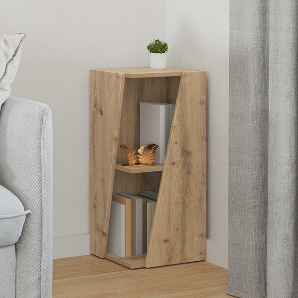 vidaXL Étagère d'appoint Chêne artisan 33 x 32 x 70,5 cm Bois d'ingénierie