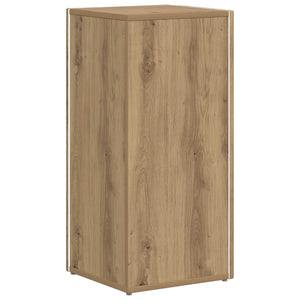 vidaXL Étagère d'appoint Chêne artisan 33 x 32 x 70,5 cm Bois d'ingénierie