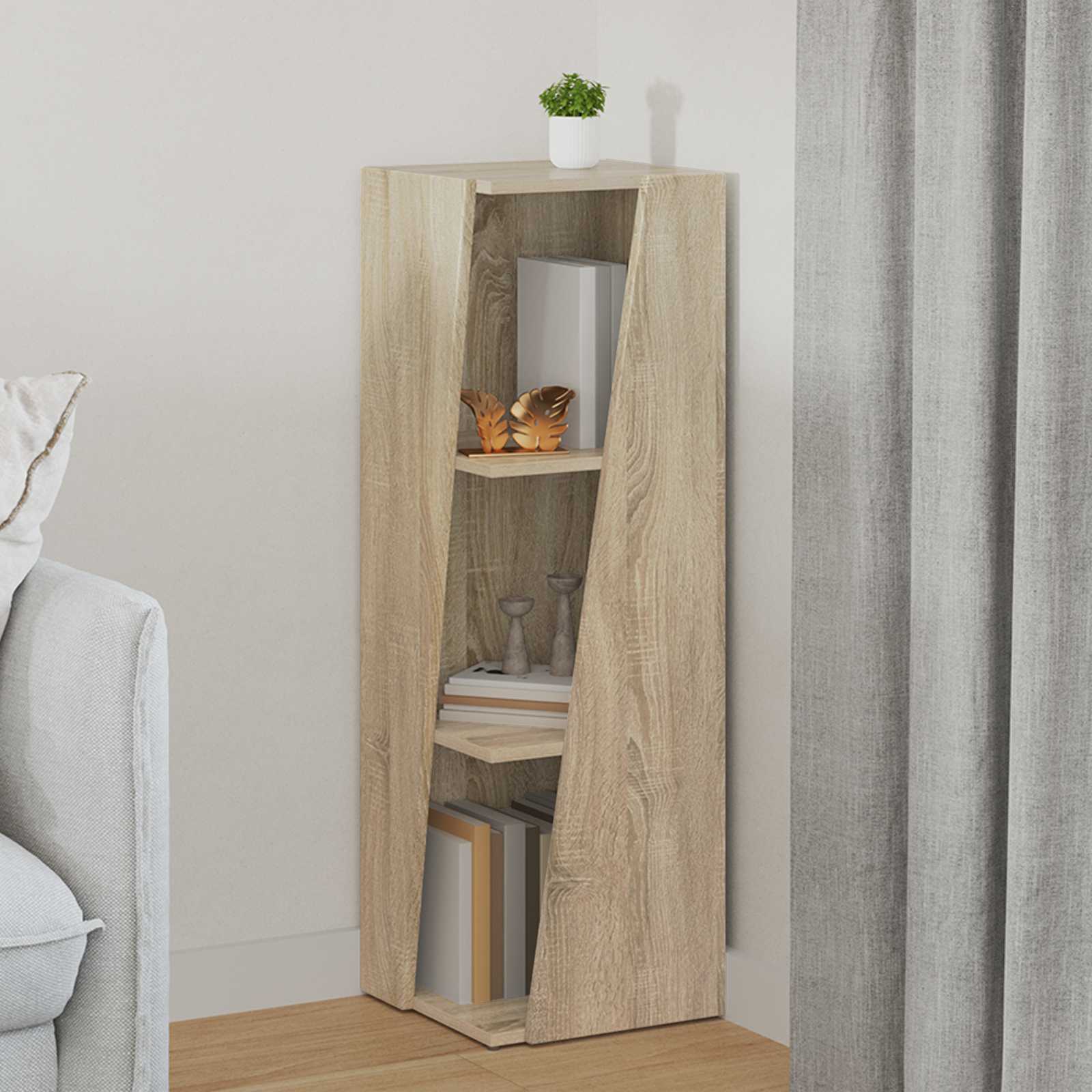 Seitenregal Sonoma-Eiche, 100cm hoch