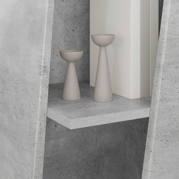 Beton Graues Seitenregal 33x32x100,5 cm