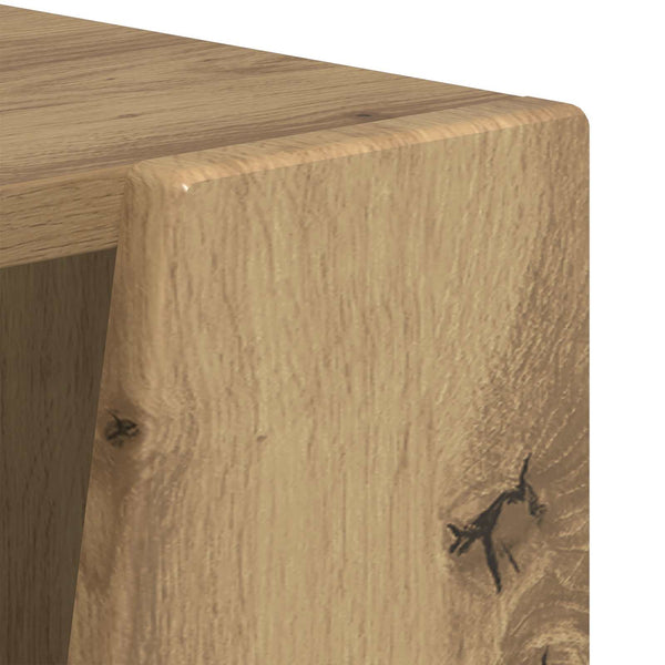 vidaXL Étagère d'appoint chêne artisan 33x32x100,5 cm bois d'ingénierie