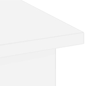 Weißer TV-Ständer 96 cm