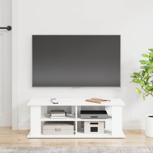Weißer TV-Ständer 96 cm