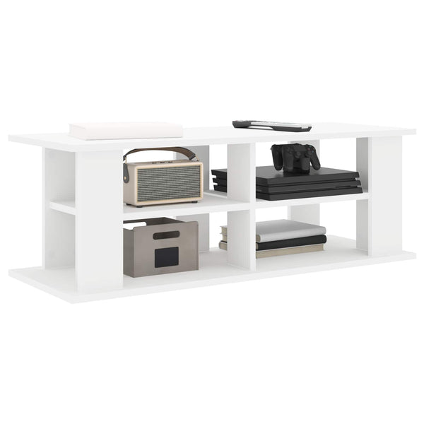 Weißer TV-Ständer 96 cm