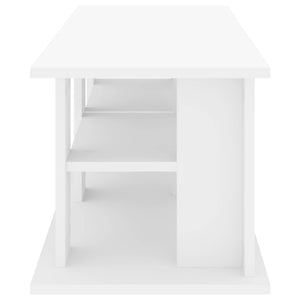 Weißer TV-Ständer 96 cm
