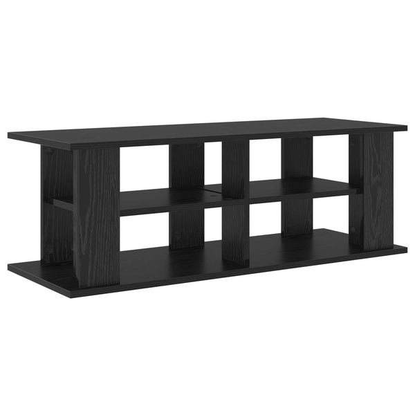 TV-Ständer Schwarz Eichenoptik 96 cm
