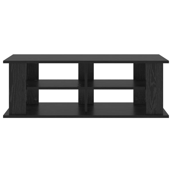 TV-Ständer Schwarz Eichenoptik 96 cm
