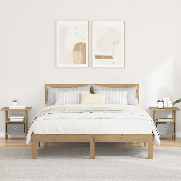 Nachttisch 2er Set Artisan Eiche