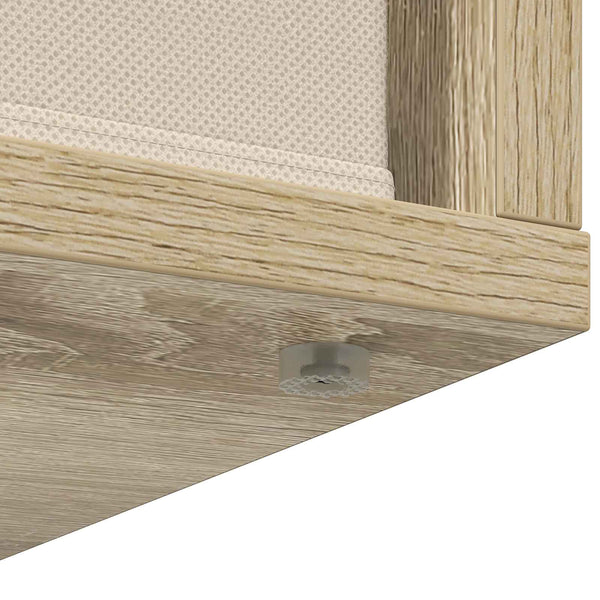 Lowboard Sonoma Eiche mit Schubladen, 102 cm