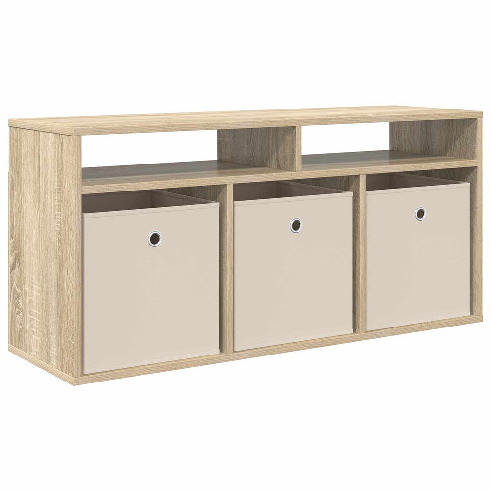 Lowboard Sonoma Eiche mit Schubladen, 102 cm