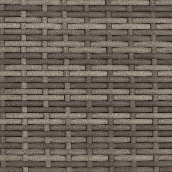 vidaXL Banc d'extérieur gris et bleu marine 107 x 61 x 80 cm en polyrotin