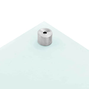 Küchenrückwand Weiß Glas 100x60cm 2er Set