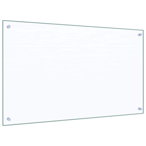 Küchenrückwand 2er Set, Klarglas 100x60 cm