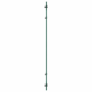 Küchenrückwand 2er Set Hellgrau Glas 90x60 cm
