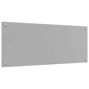 Küchenrückwand Hellgrau 100x40cm, 2er Set