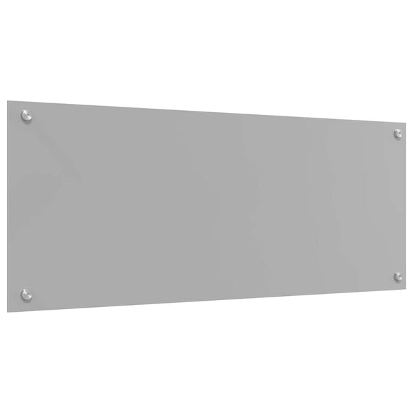 Küchenrückwand Hellgrau 100x40cm, 2er Set