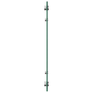 Küchenrückwand Hellgrau 100x40cm, 2er Set